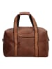 HIDE & STITCHES Weekendtas cognackleurig - (B)37 x (H)20 x (D)38 cm