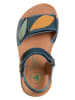 El Naturalista Leder-Sandalen "Ibiza" in Petrol