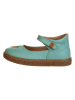 El Naturalista Leder-Spangenballerinas "Helmet" in Mint