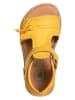 El Naturalista Leren sandalen "Atenas" geel