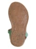 El Naturalista Leren sandalen "Atenas" mintgroen