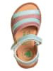 El Naturalista Skórzane sandały "Atenas" w kolorze miętowo-jasnoróżowym