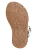 El Naturalista Leren sandalen "Atenas" mintgroen/geel