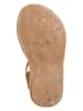 El Naturalista Skórzane sandały "Atenas" w kolorze jasnobrązowo-jasnoróżowym