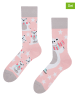 Dedoles 2er-Set: Socken in Rosa/ Grau