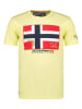 Geographical Norway Shirt in Gelb