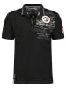 Geographical Norway Koszulka polo w kolorze czarnym