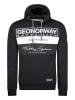 Geographical Norway Hoodie in Schwarz