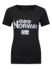 Geographical Norway Koszulka "Jiliane" w kolorze czarnym
