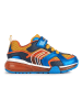 Geox Sneakers "Bayonyc" in Blau/ Orange