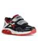 Geox Sneakers "Spaziale" in Schwarz/ Rot