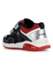 Geox Sneakers "Spaziale" zwart/rood