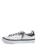 Goby Leder-Sneakers in Weiß/ Bunt
