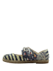Goby Enkelsandalen beige/zwart