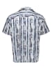 OLYMP Koszula "No 6 six" - Super Slim - w kolorze błękitno-granatowym