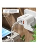 SmartCase Wtyczka USB szybkiego ładowania w kolorze białym
