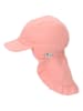 Sterntaler Schirmmütze mit Nackenschutz in Rosa