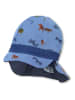 Sterntaler Dwustronna czapka w kolorze niebieskim