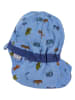 Sterntaler Dwustronna czapka w kolorze niebieskim