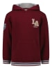 Salt and Pepper Hoodie bordeaux