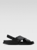 Lasocki Leder-Sandalen in Schwarz