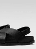 Lasocki Leren sandalen zwart