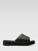Lasocki Leren slippers zwart