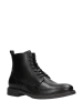 Wojas Leren veterschoenen zwart