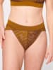 Sloggi Figi high waist w kolorze musztardowym