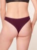 Sloggi 3er-Set: Strings in Braun/ Pink/ Orange