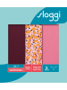 Sloggi 6er-Set: Strings in Braun/ Pink/ Orange