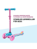 Hudora Roller "Flitzkids 2.0" in Blau/ Pink - ab 3 Jahren