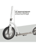 Hudora Scooter "Air All Paths 280" in Weiß - ab 10 Jahren