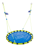 Hudora Nestschommel blauw/groen - (B)120 x (H)176 cm - vanaf 3 jaar