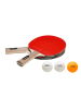 Hudora 6-delige tafeltennisset "Game" meerkleurig