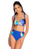 Meriell Club Bikini w kolorze niebieskim ze wzorem