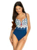 Meriell Club Badpak blauw/wit/