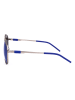 HUGO Herren-Sonnenbrille in Silber/ Blau