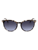 Longchamp Damskie okulary przeciwsłoneczne w kolorze złoto-brązowo-niebieskim