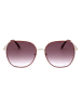 Longchamp Damskie okulary przeciwsłoneczne w kolorze złotym