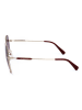 Longchamp Damskie okulary przeciwsłoneczne w kolorze złoto-bordowo-fioletowym