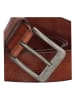 HIDE & STITCHES Leder-Gürtel in Hellbraun