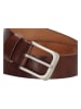 HIDE & STITCHES Leren riem bruin
