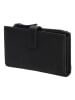 HIDE & STITCHES Skórzany portfel w kolorze czarnym - 18 x 10 x 2 cm