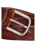 HIDE & STITCHES Leder-Gürtel in Braun
