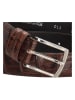 d exclusive Leren riem bruin