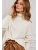 So Cachemire Rollkragenpullover in Creme