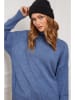 So Cachemire Rollkragenpullover in Blau