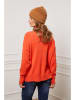 So Cachemire Rollkragenpullover in Orange