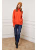 So Cachemire Rollkragenpullover in Orange